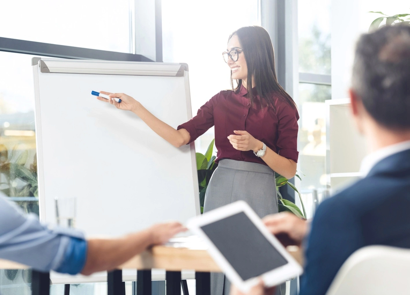 Professional presentation training